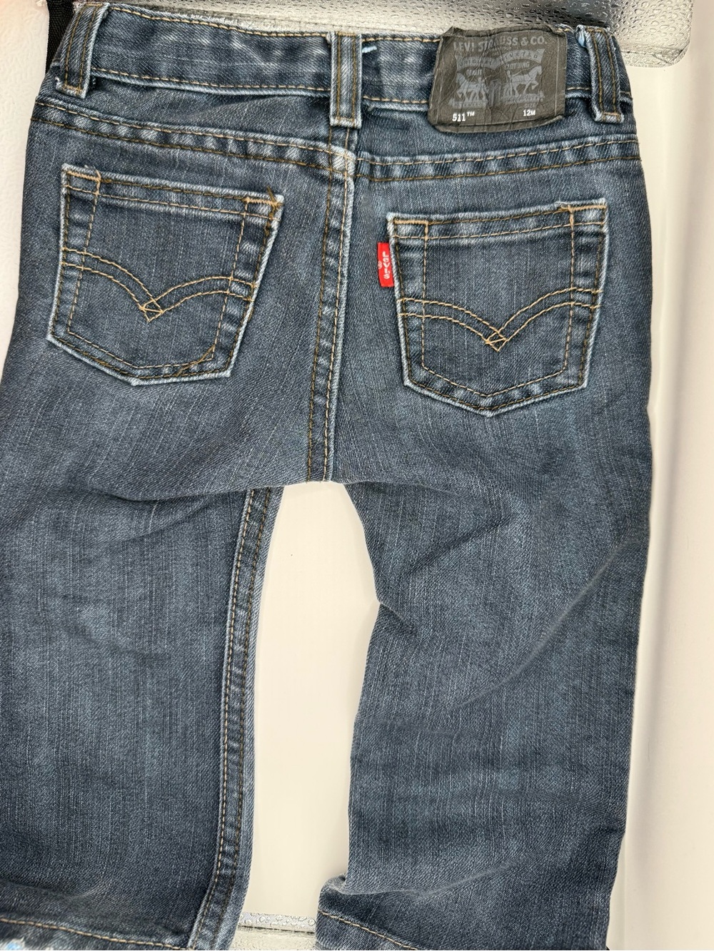 Levi's Boy’s Blue Denim Jeans - Classic Back Pocket Style